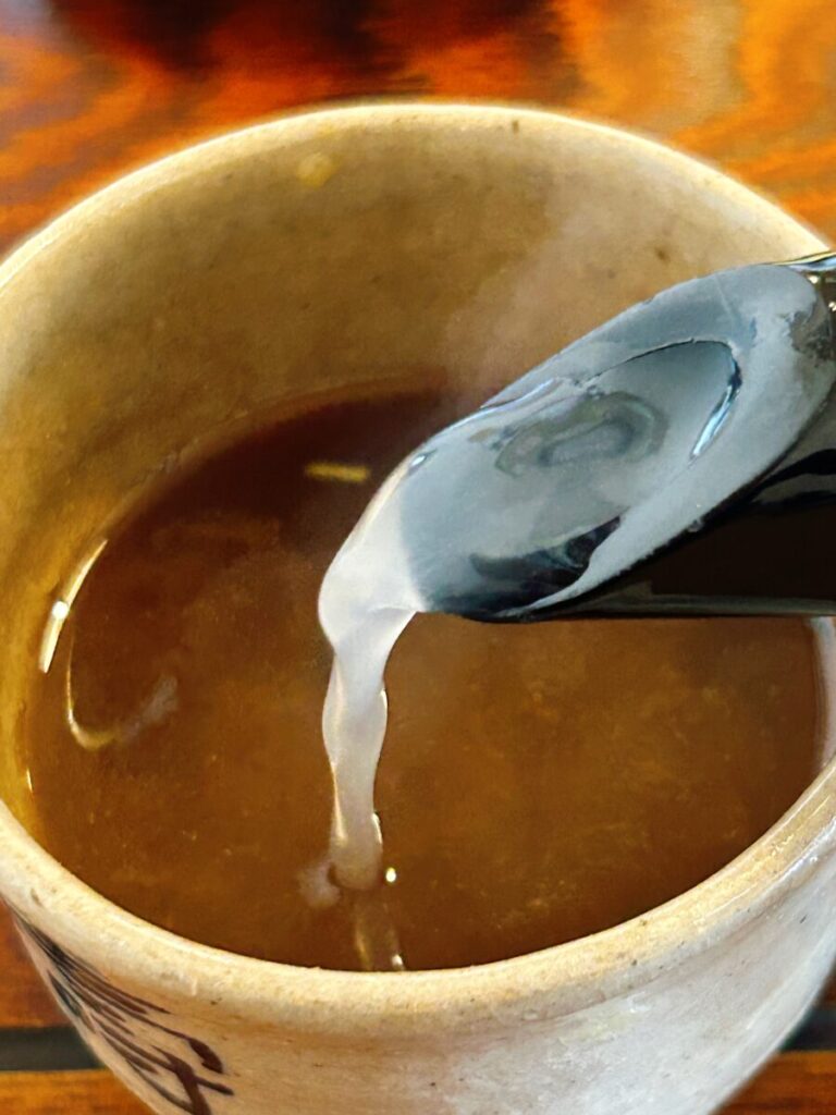 そば処 岩人 岩人(そば処) ざるそば 大盛 そば湯