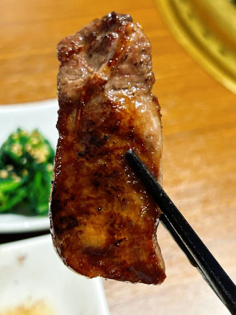 鍋と焼肉 だるま 厚タン塩 厚切りタン