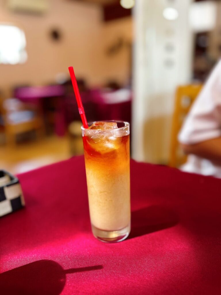 ポタジエレストラン 菜園ランチ アイスコーヒー