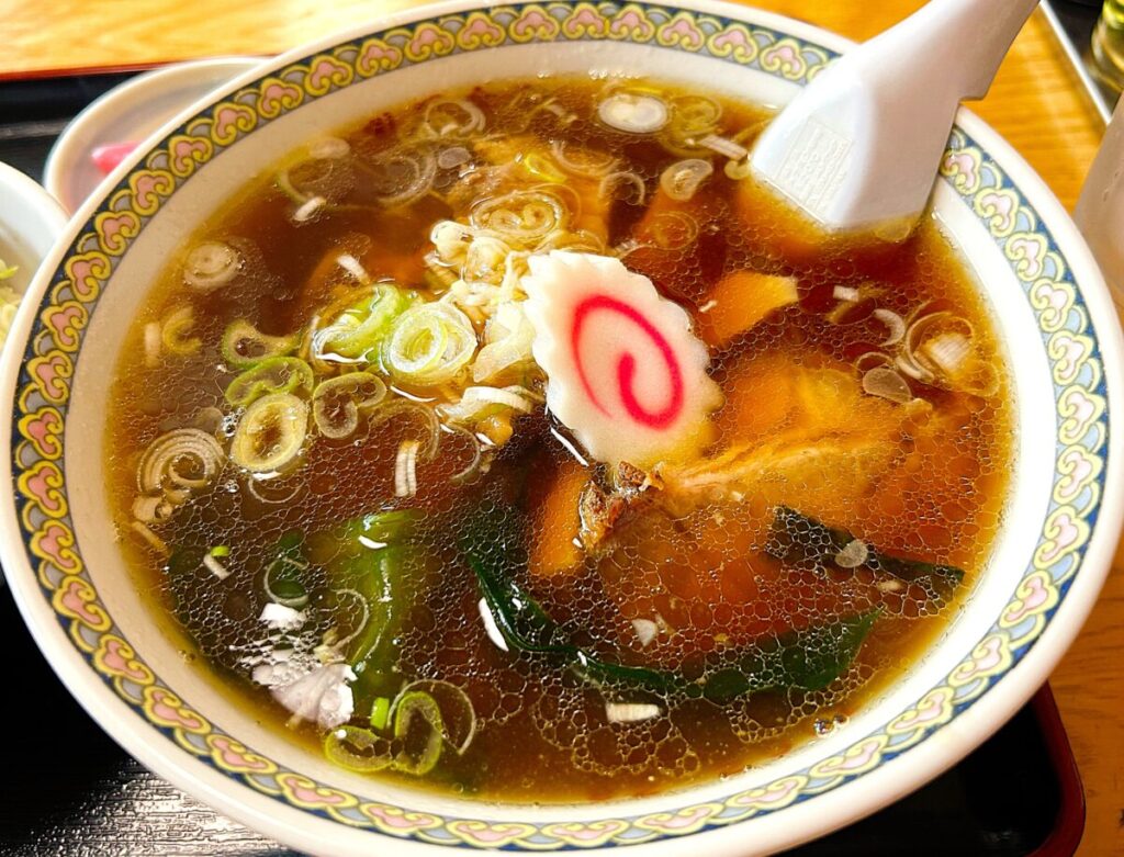 牛乳屋食堂 Bセット 元祖会津ラーメン＆ミニソースカツ丼