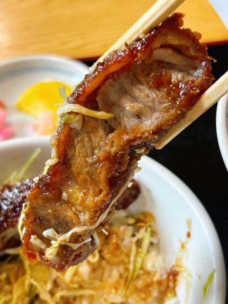 牛乳屋食堂 Bセット 元祖会津ラーメン＆ミニソースカツ丼