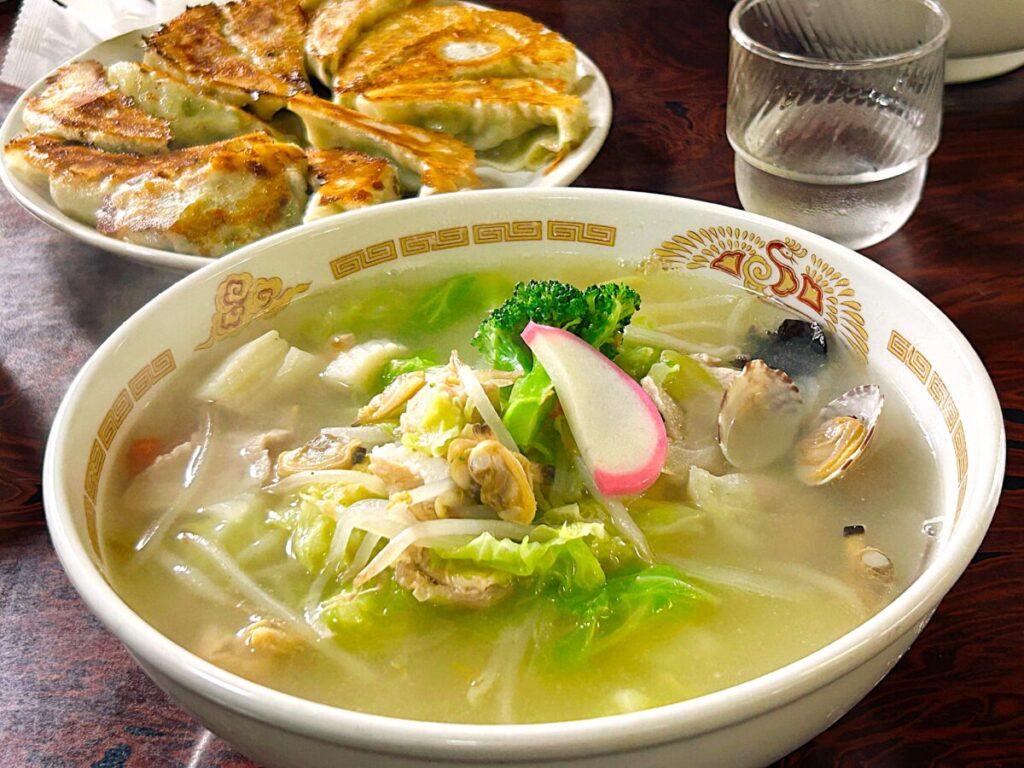 長崎軒 長崎チャンポン 餃子