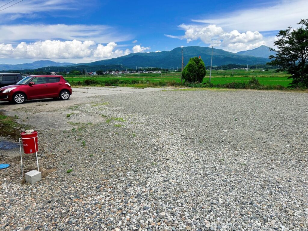 麺とお米の毘沙門天 駐車場