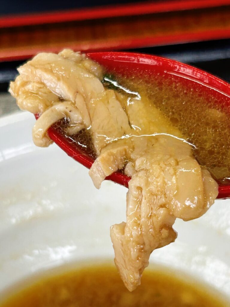 麺とお米の毘沙門天 こってり濃厚豚骨醤油毘沙ラーメン＆炭焼き半やきとり丼（タレ）