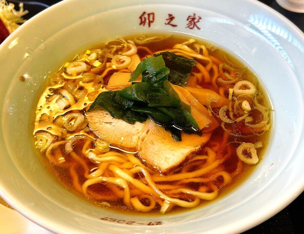 卯之家 ロース&半ラーメン(卯之家セット)