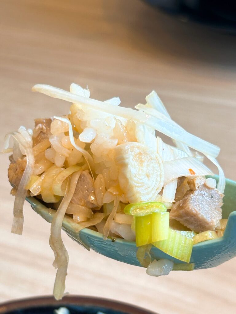横浜家系ラーメン創心家 ラーメン ネギチャ丼