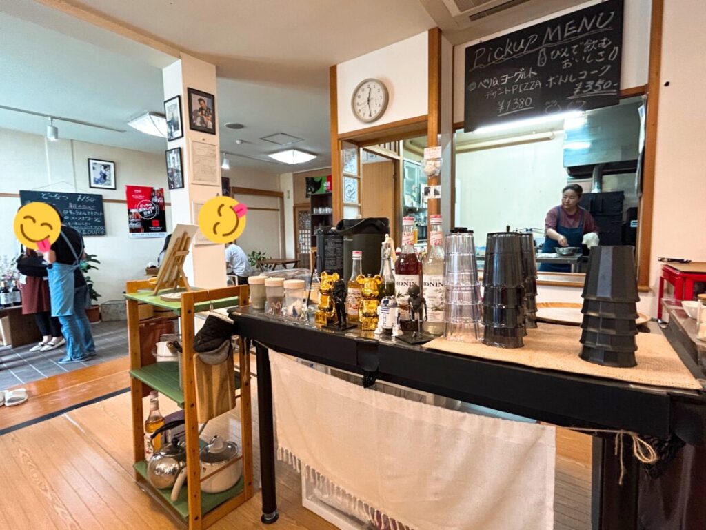 農家の自家製ピザ&カフェ あぽり 店内 雰囲気 写真