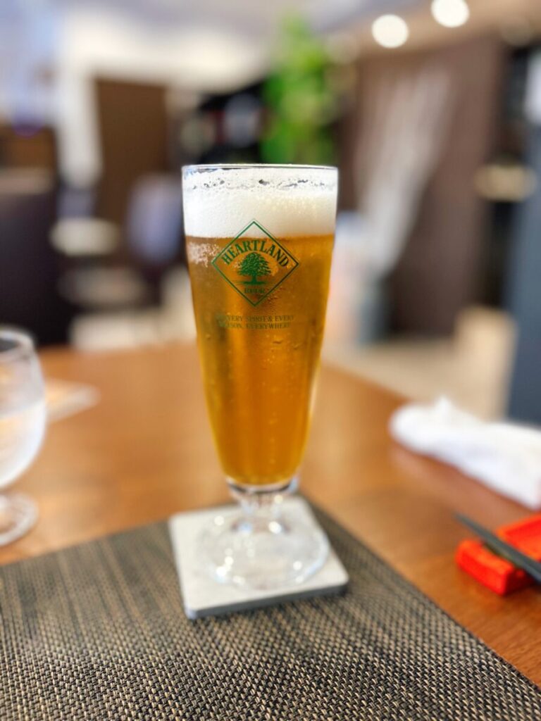 レストラン ラ レゾン 生ビール