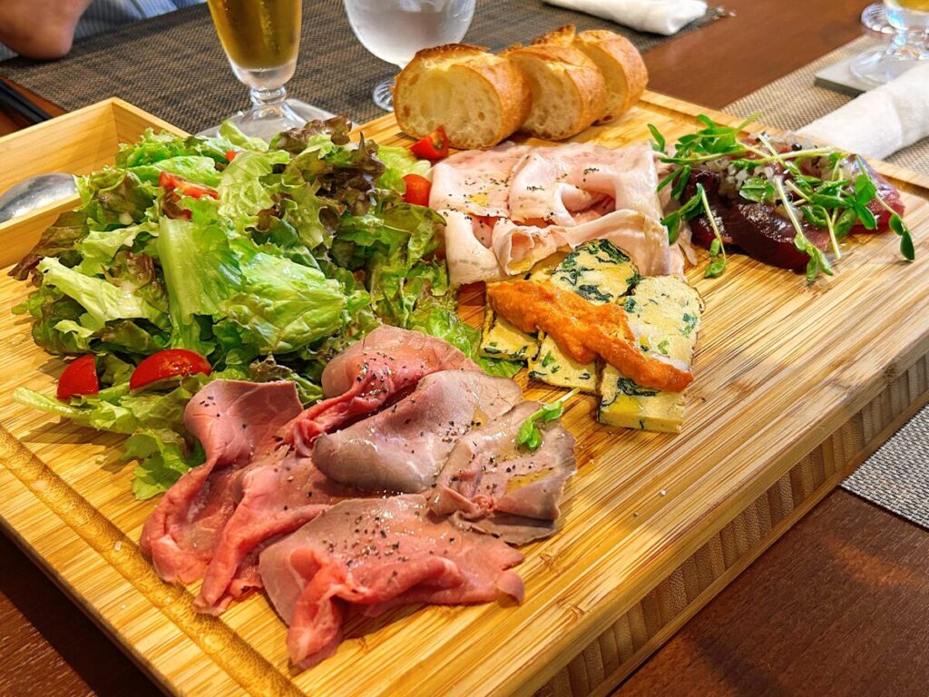 レストラン ラ レゾン コース料理 オードブル