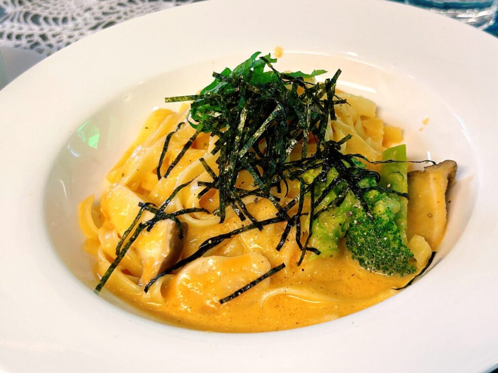 クリーミィな明太子パスタ クリーミー 明太子パスタ