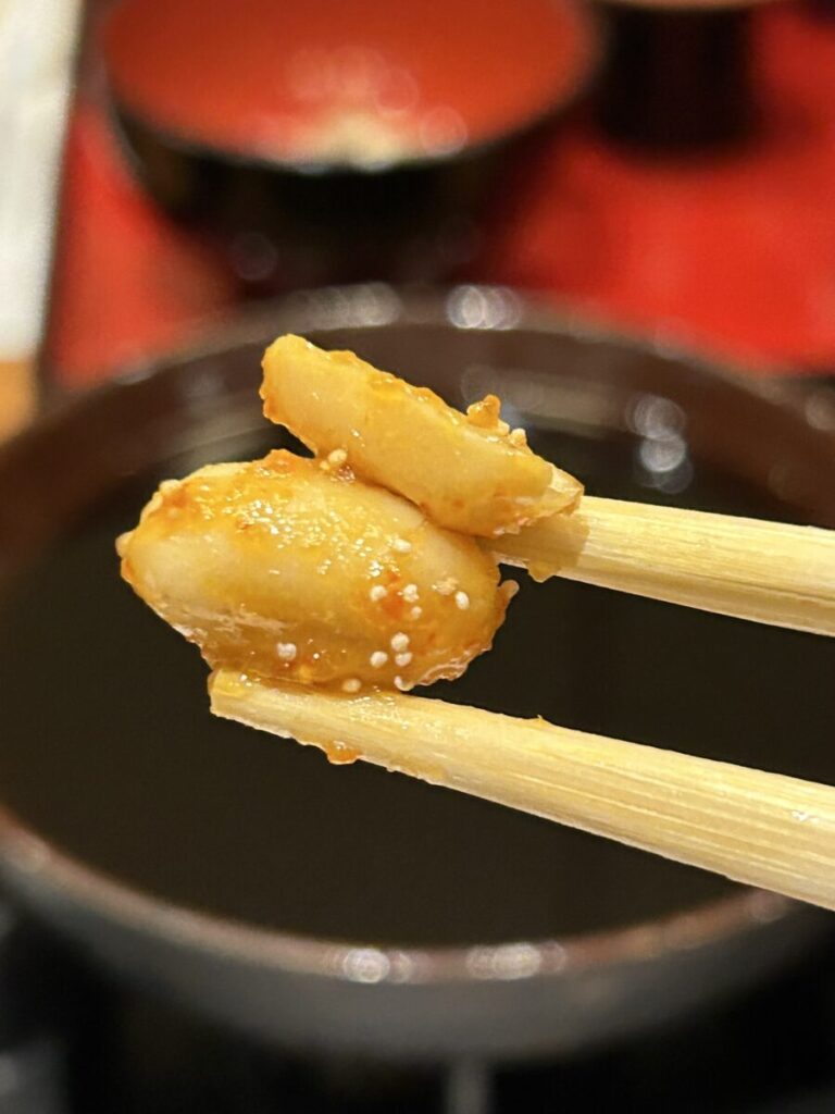 鶴我 会津本店 祝膳・小鉢三種