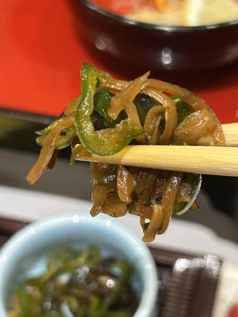 鶴我 会津本店 祝膳・小鉢三種
