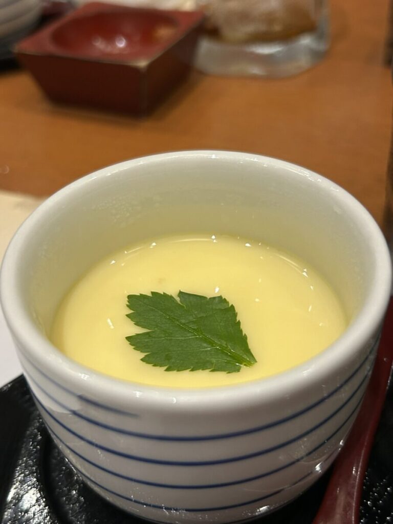 鶴我 会津本店 板前茶碗蒸し 板前 茶碗蒸し