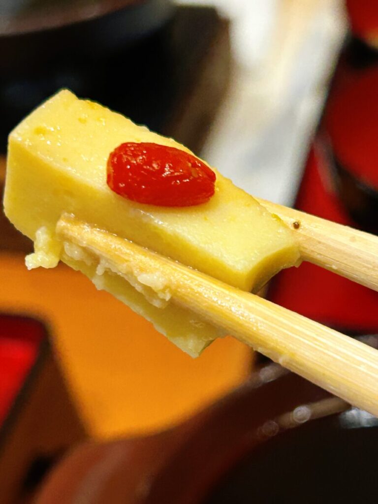 鶴我 会津本店 祝膳・小鉢三種