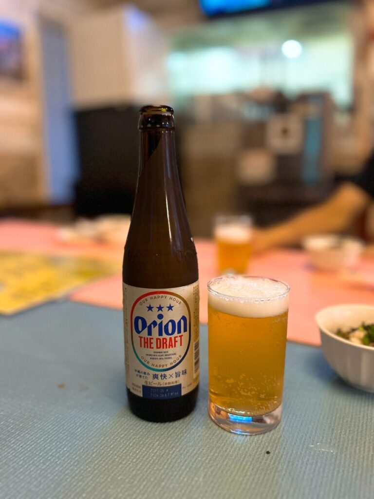 沖縄料理かりゆし オリオンビール　オリオン　瓶ビール
