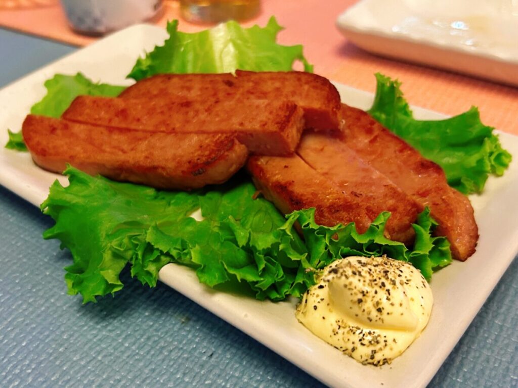 沖縄料理かりゆし スパム焼き