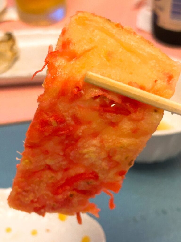 沖縄料理かりゆし 紅しょうが天 紅しょうが 天ぷら