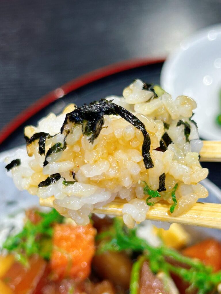 會津なから家 海鮮漬け丼 日替わり定食 本日の定食