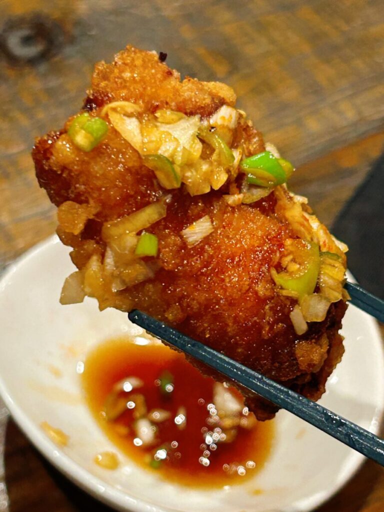 オルテンシア コース料理 油淋鶏 ユーリンチー