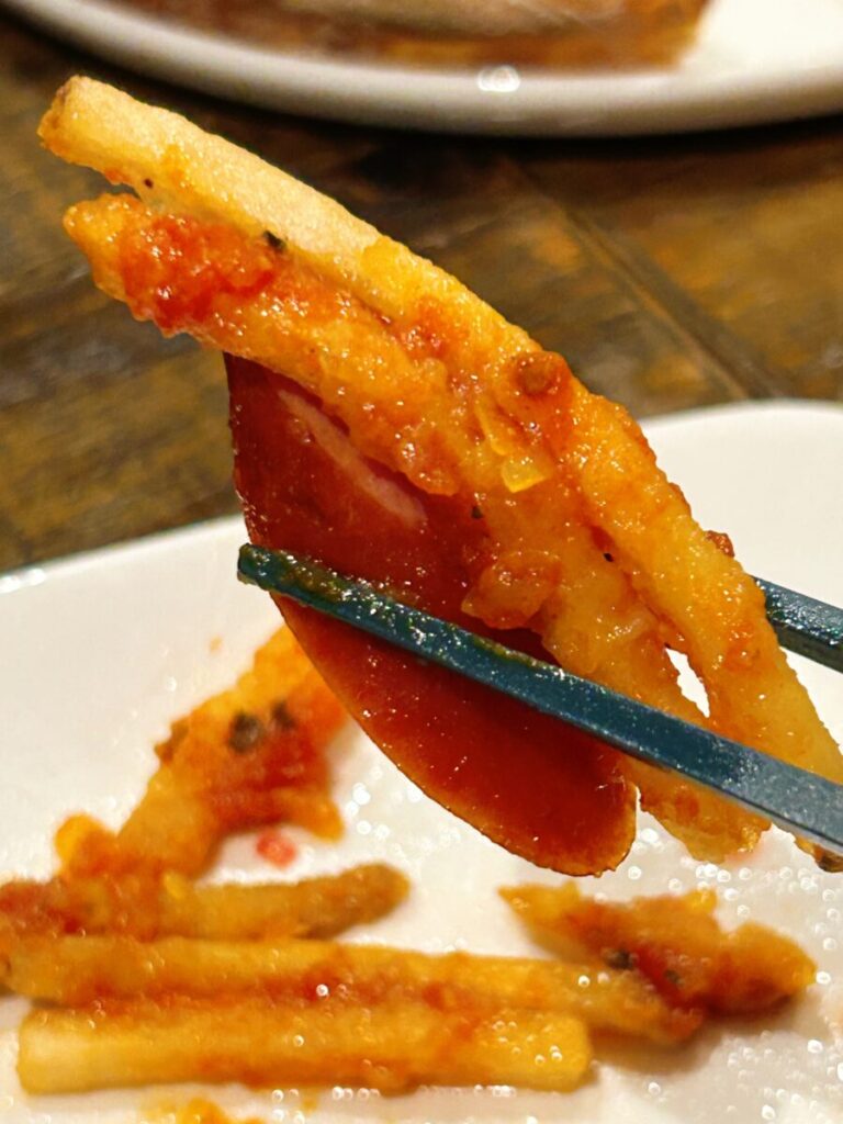 オルテンシア コース料理 カリーヴルスト カリーブルスト