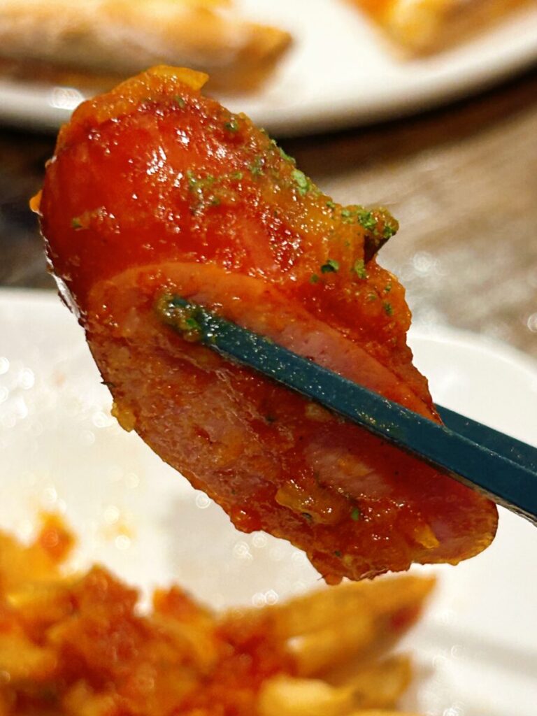 オルテンシア コース料理 カリーヴルスト カリーブルスト