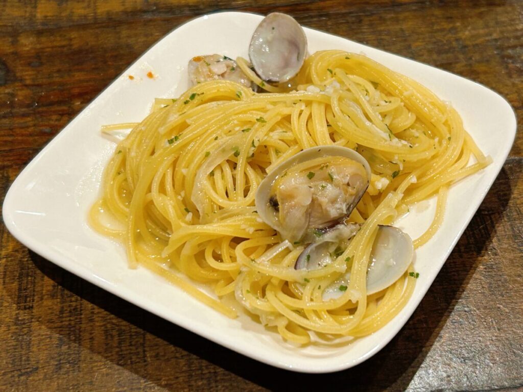 オルテンシア コース料理 ボンゴレビアンコ