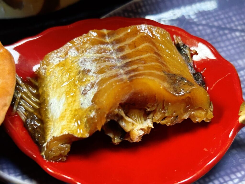 農家民宿 穂多瑠 ほたる ホタル 穂多瑠御膳 棒鱈煮(ぼうだらに)