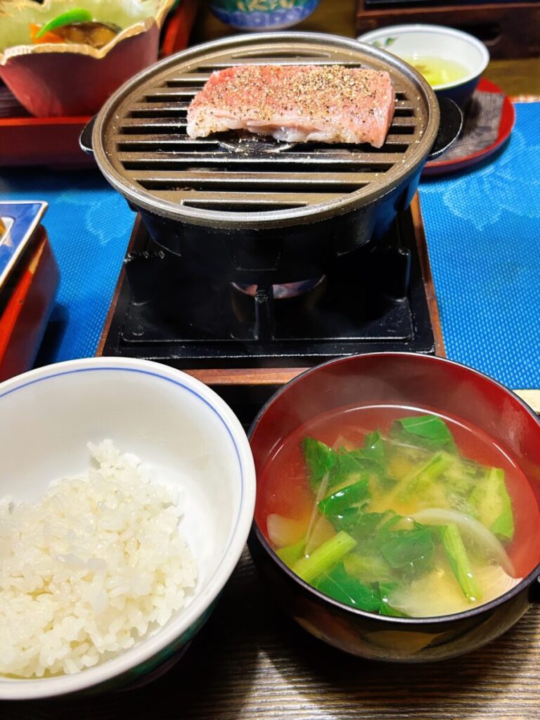 農家民宿 穂多瑠 ほたる ホタル 穂多瑠御膳 奥会津牛 三角バラ肉 最高ランク