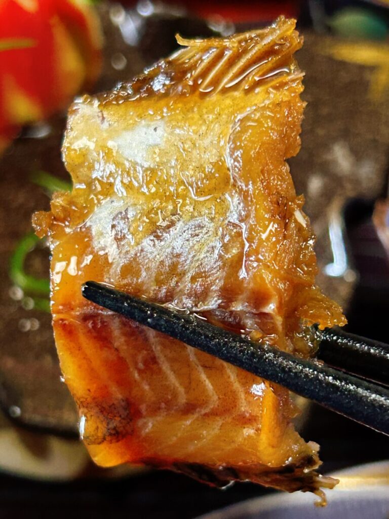 農家民宿 穂多瑠 ほたる ホタル 穂多瑠御膳 棒鱈煮(ぼうだらに)