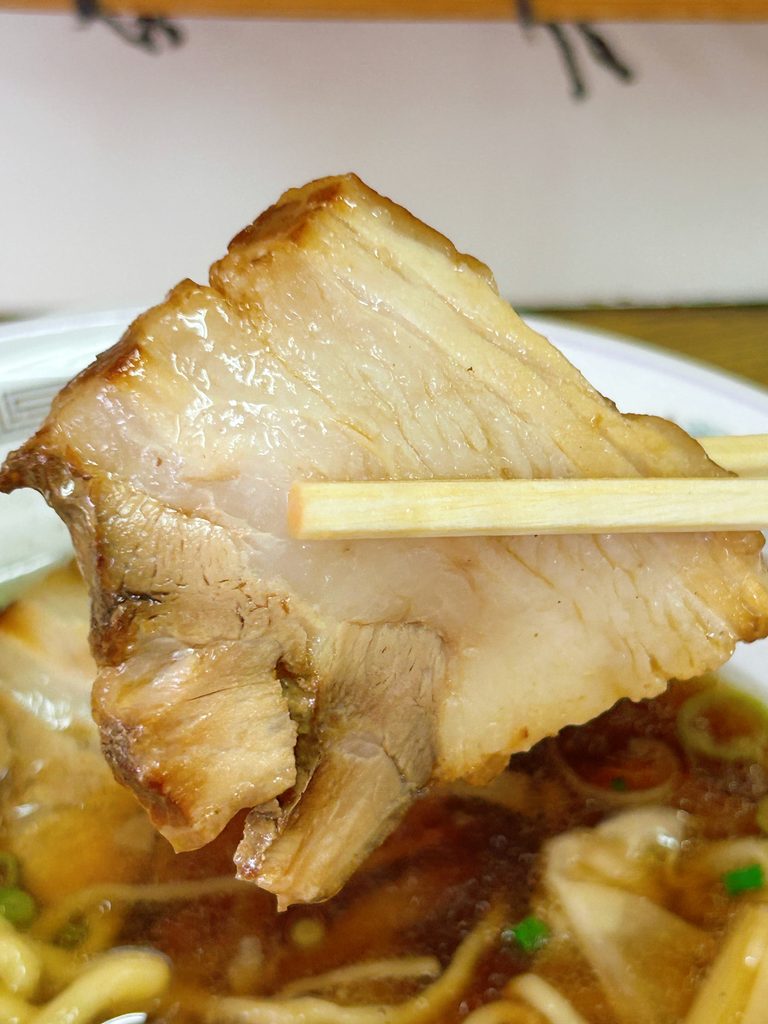 中華そば ふじ乃 チャーシューワンタン麺 大盛 チャーシューワンタンメン