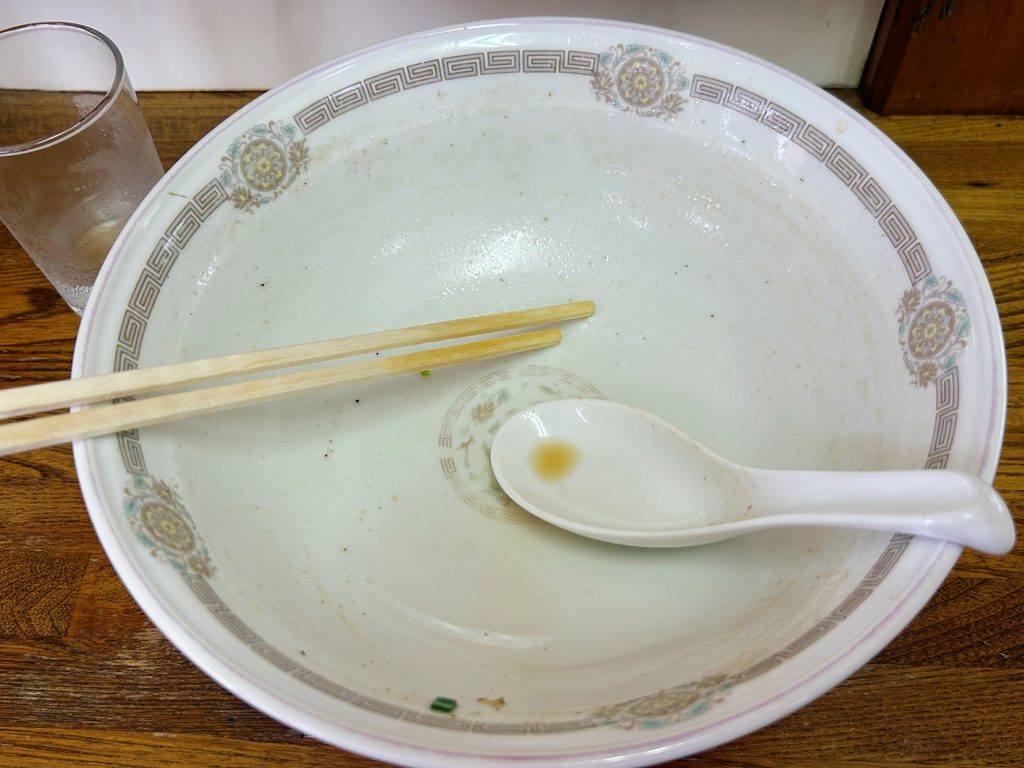 中華そば ふじ乃 チャーシューワンタン麺 大盛