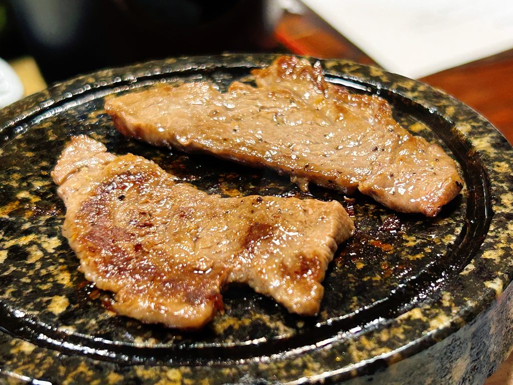 亭車場 牛肉の石焼料理