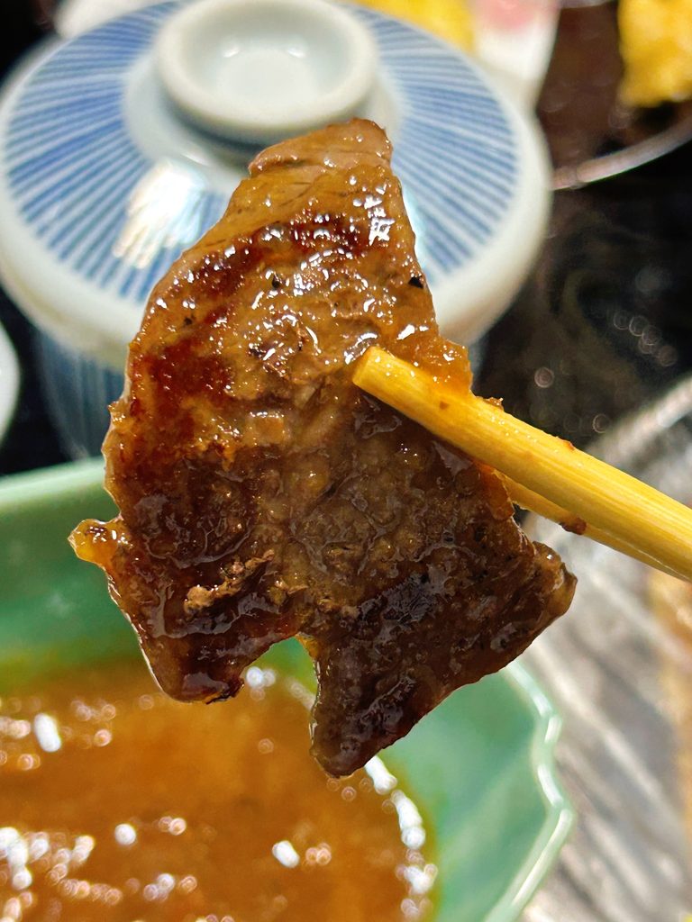 亭車場 牛肉の石焼料理