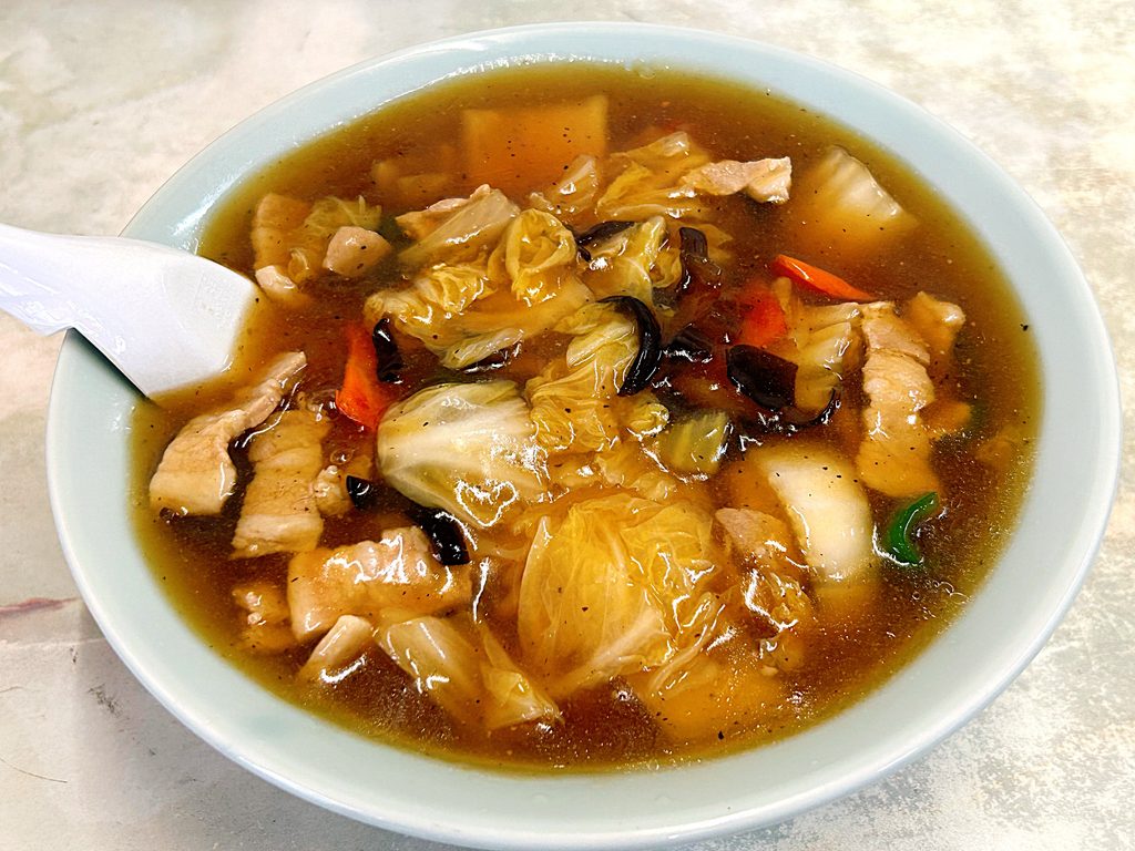 食堂かやの うまにそば大盛