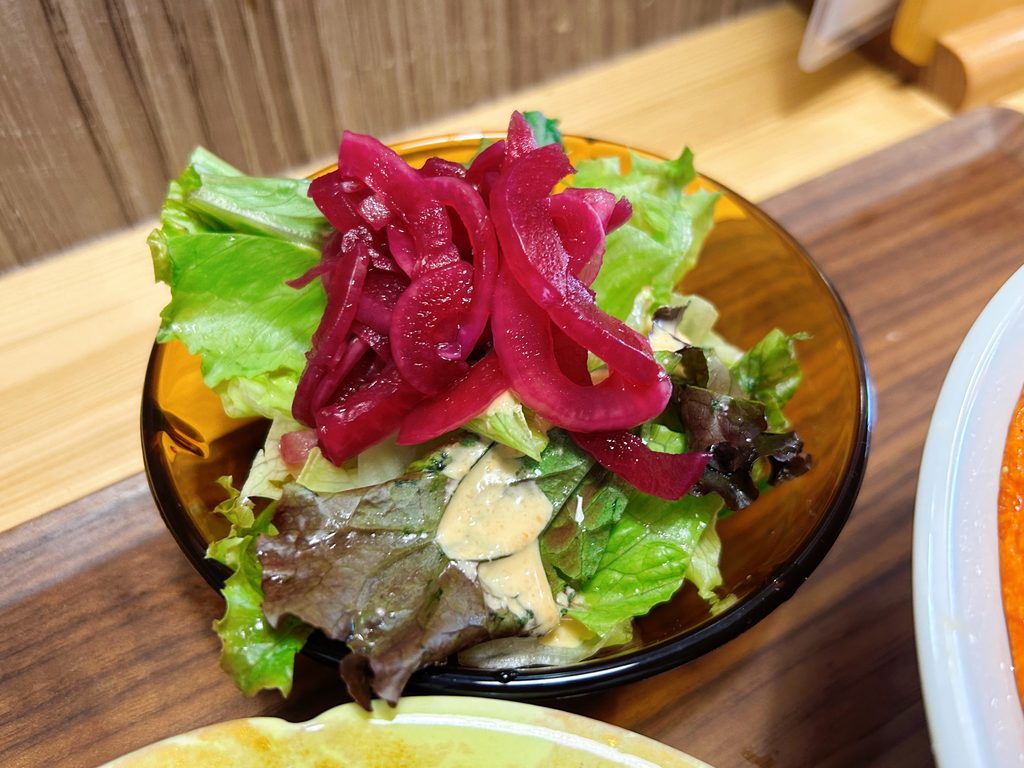 ハジメ ランチ 海老だしスープカレー サラダ