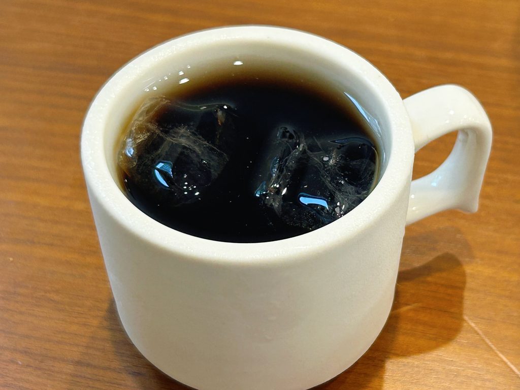 まいどさん アイスコーヒー サービス