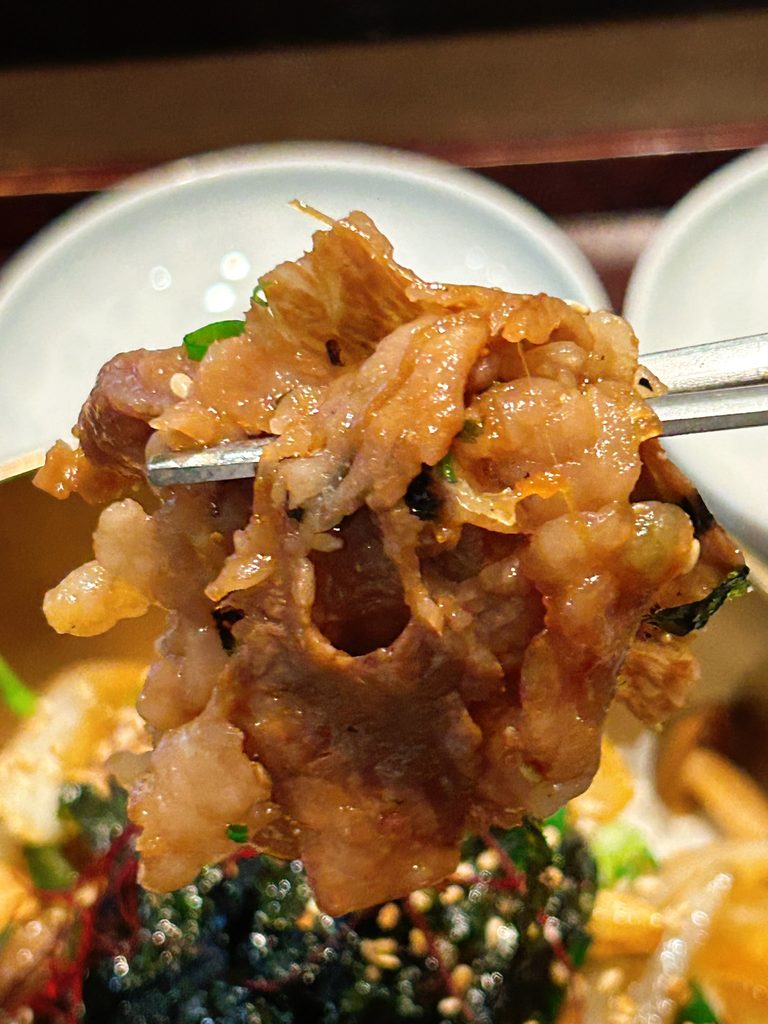 花郎亭 ランチ 和牛カルビ丼定食